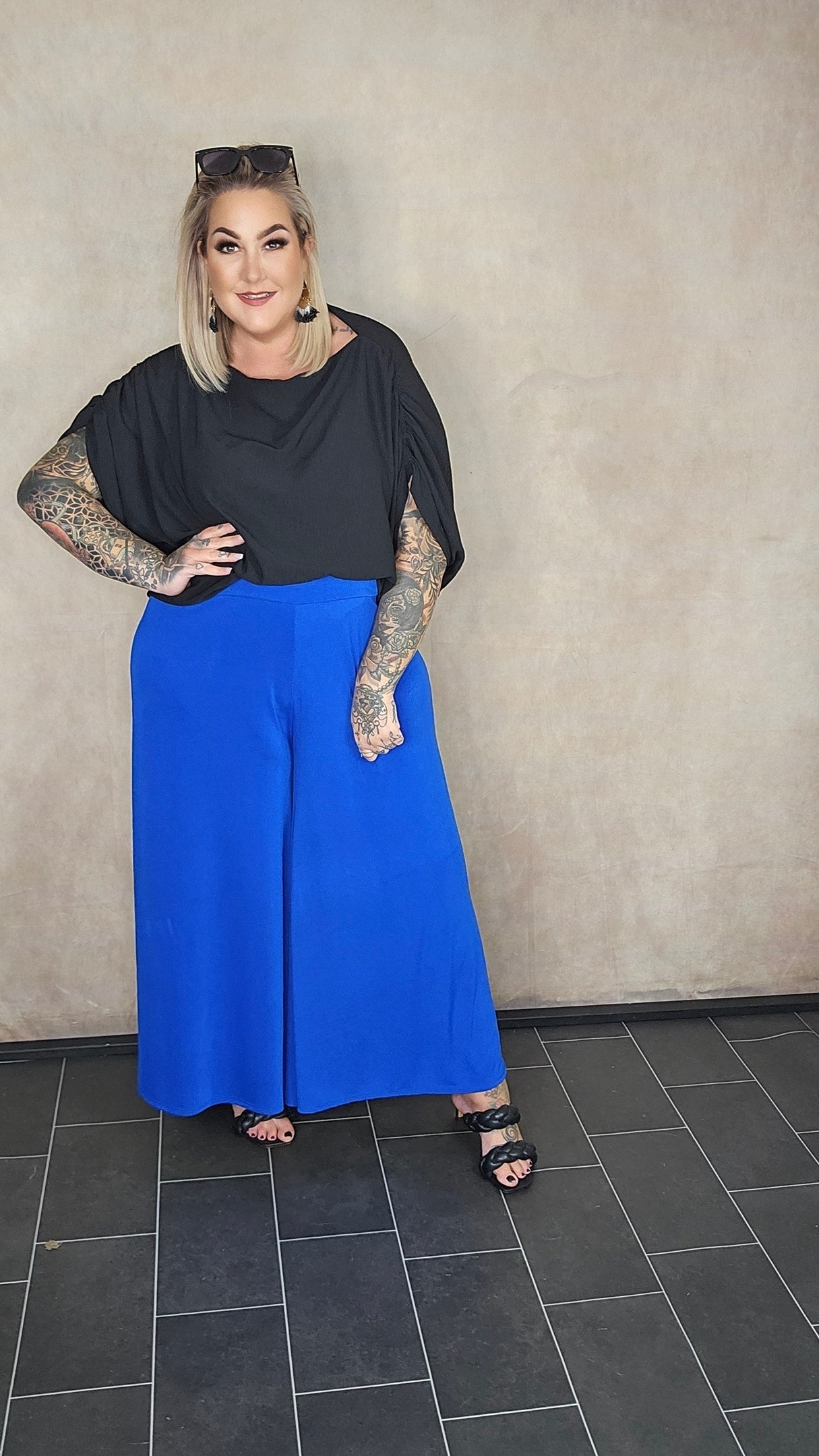 super wide leg Hose "Aurora"