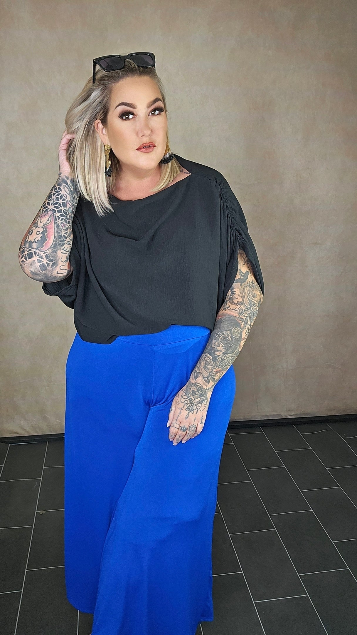 super wide leg Hose "Aurora"