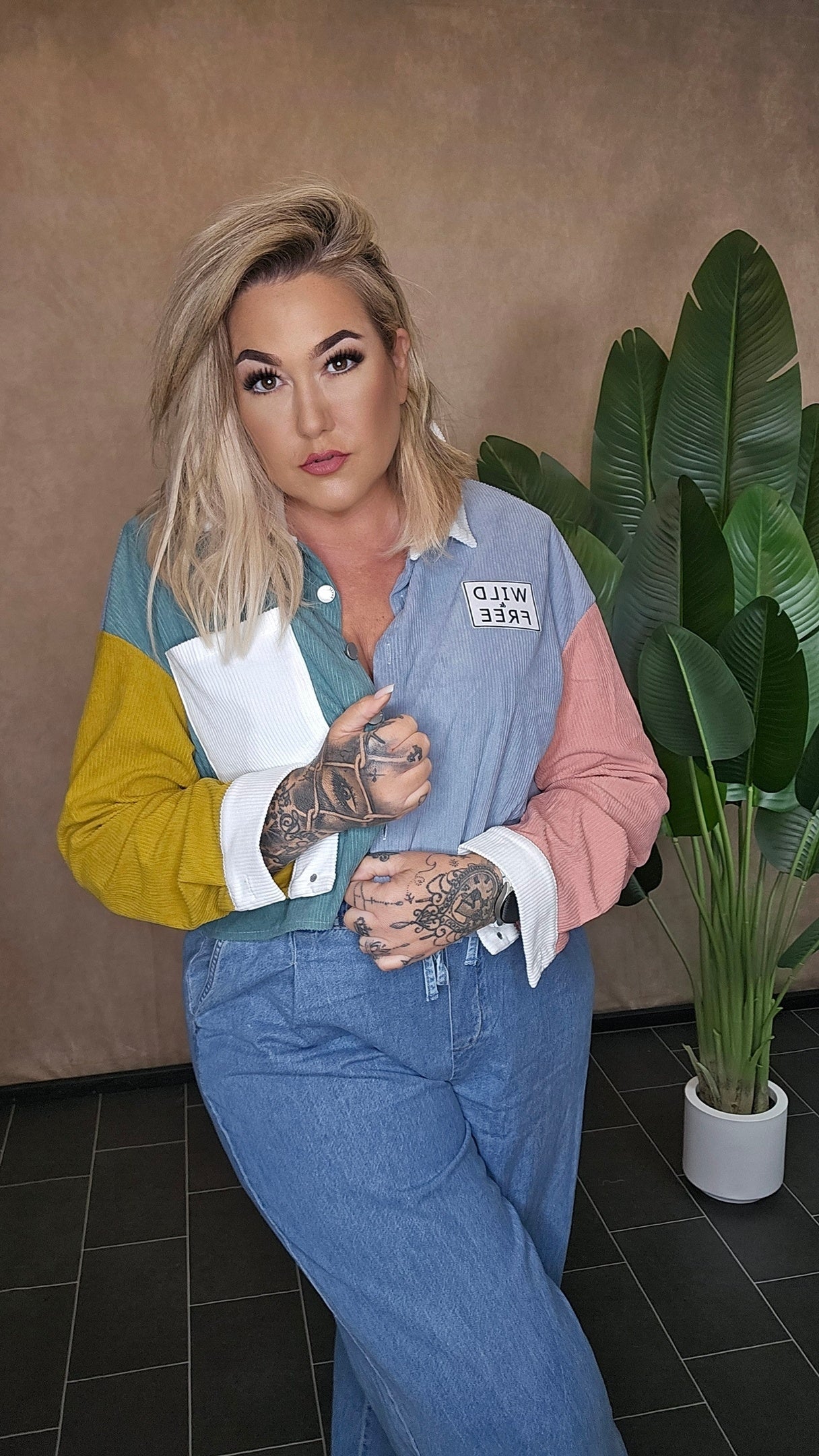 Cord Hemdjacke "patrice"