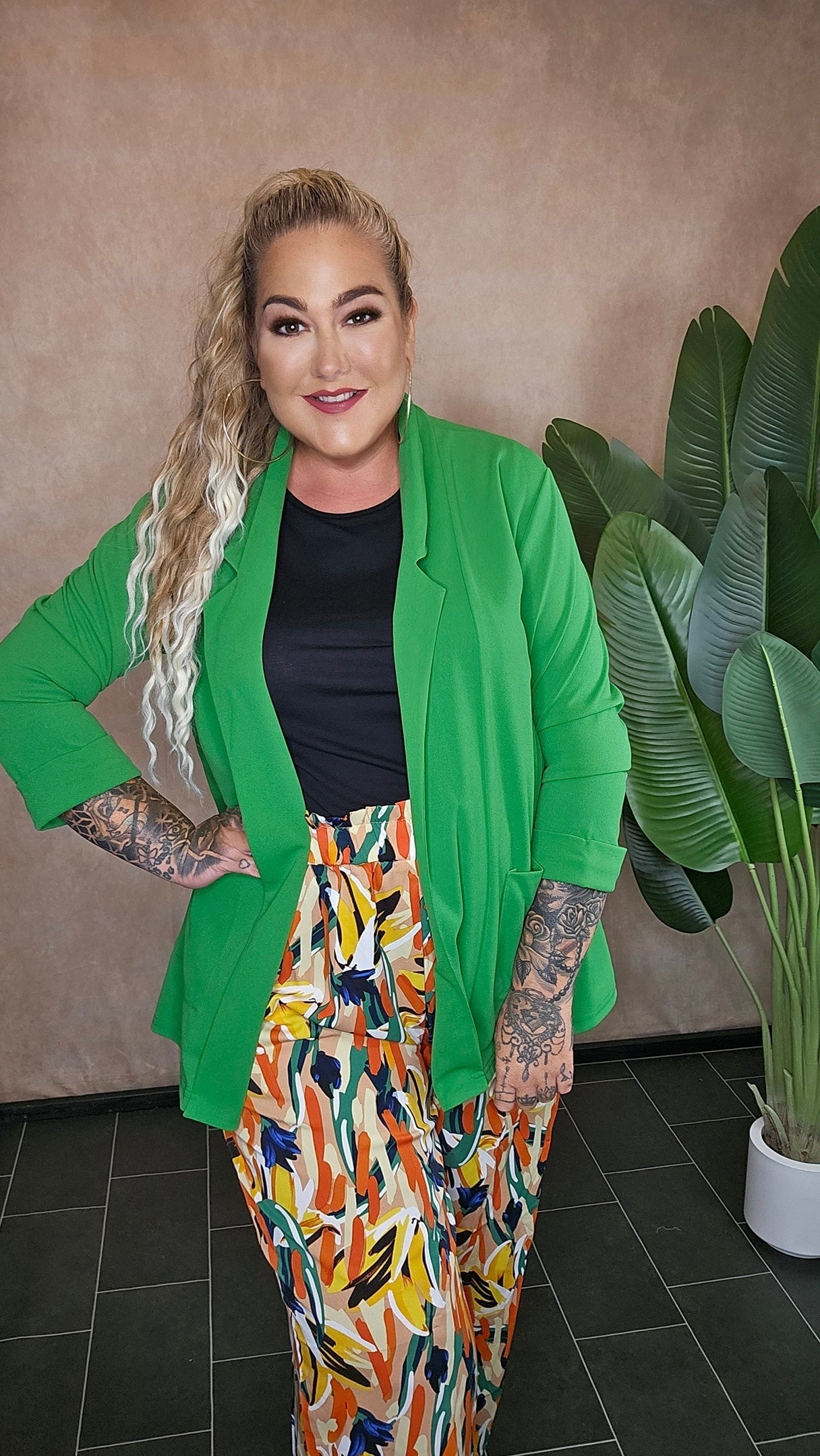 Weite Stoffhose "Ariane"
