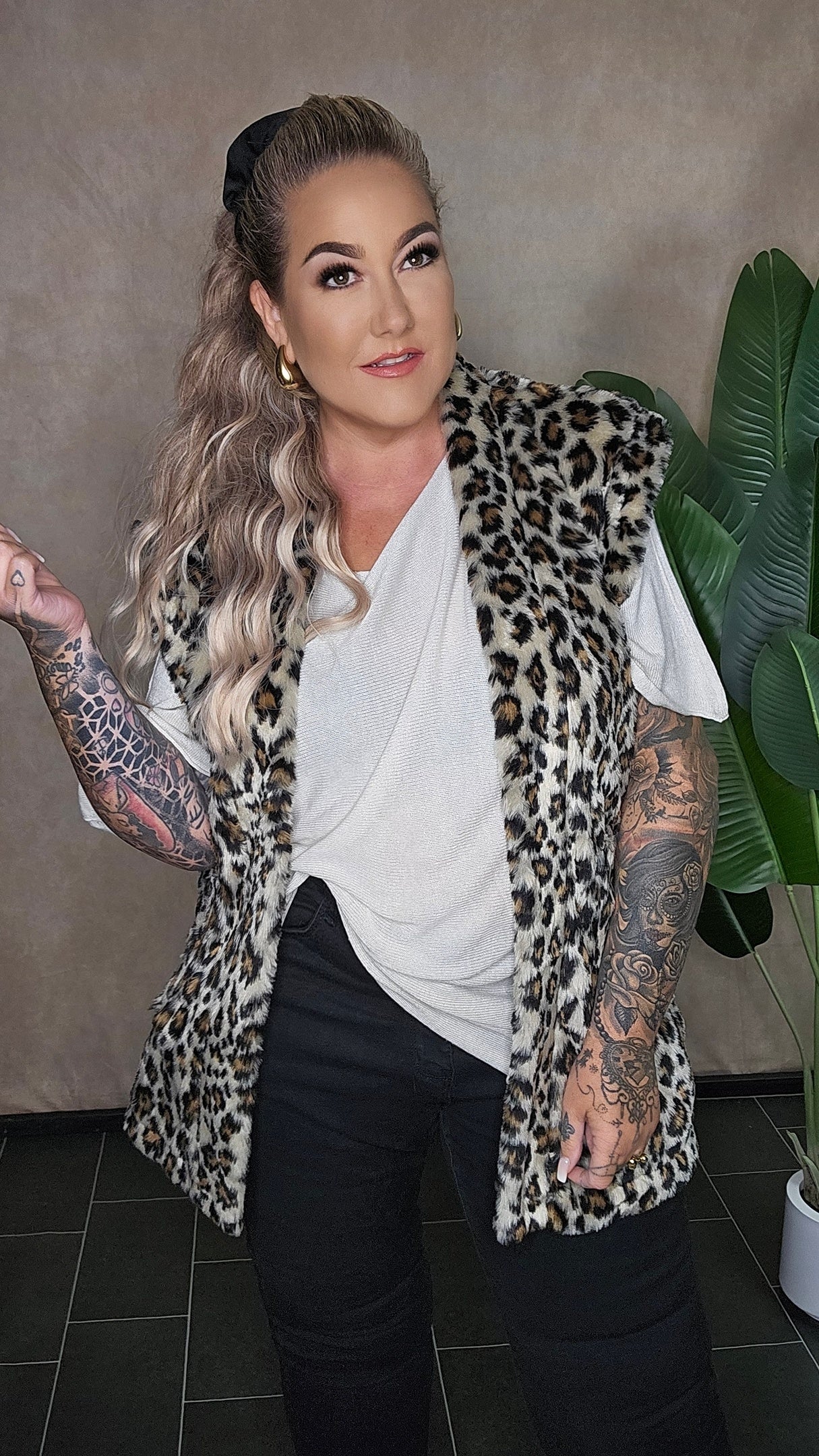 Faux Fur Weste