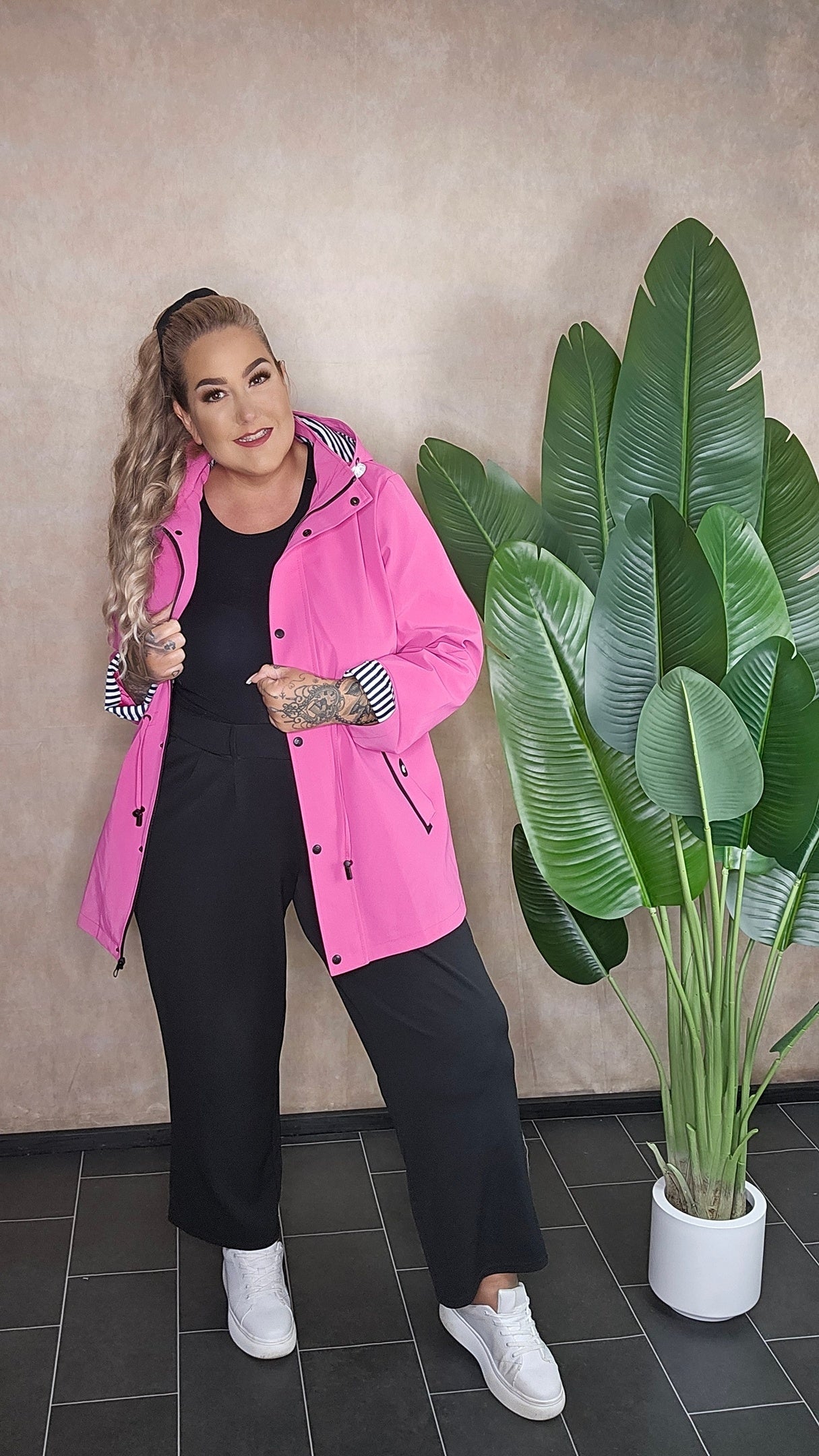 Regenjacke "PinkLevel"