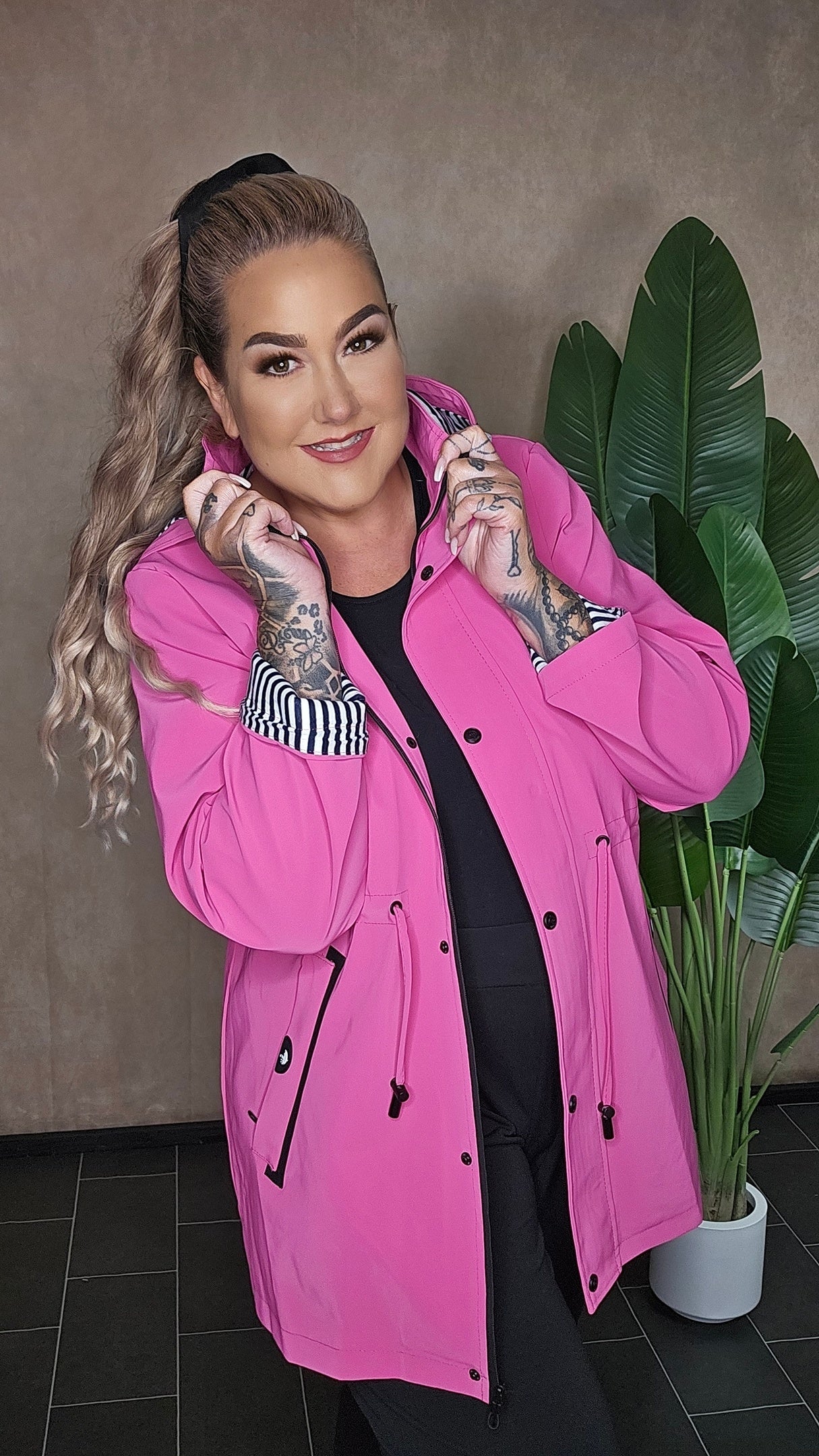 Regenjacke "PinkLevel"