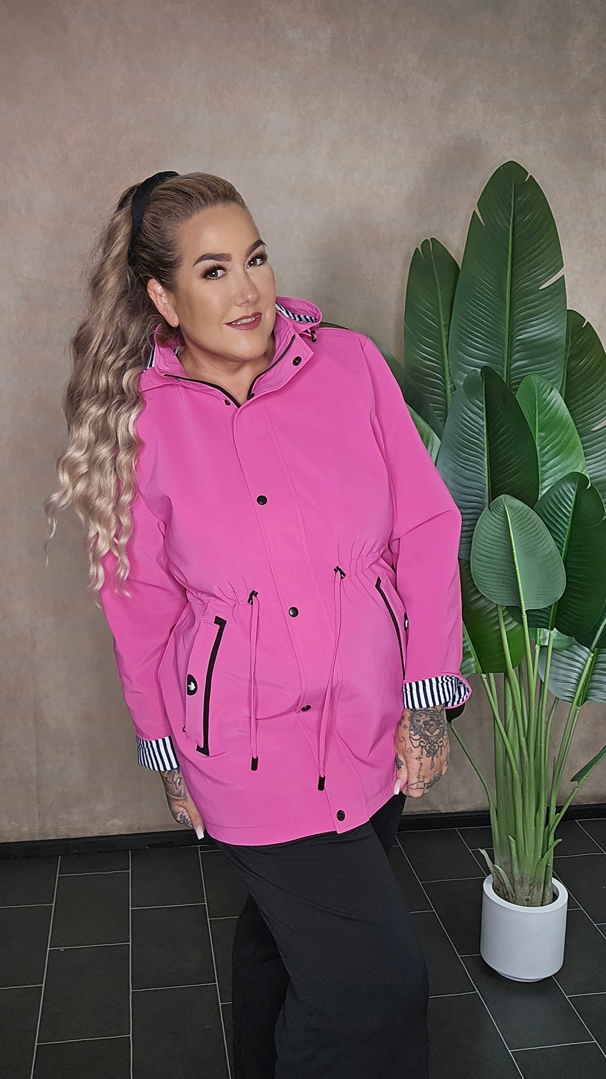 Regenjacke "PinkLevel"