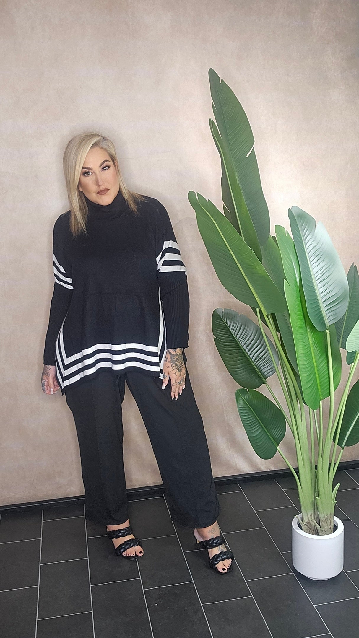 Poncho Pullover "Lina"