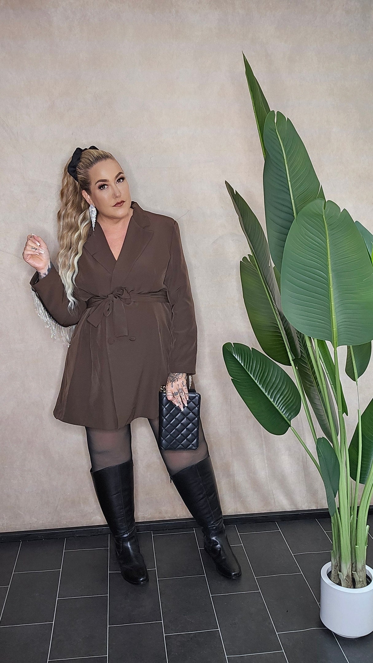 Blazerkleid "Shiny Star"