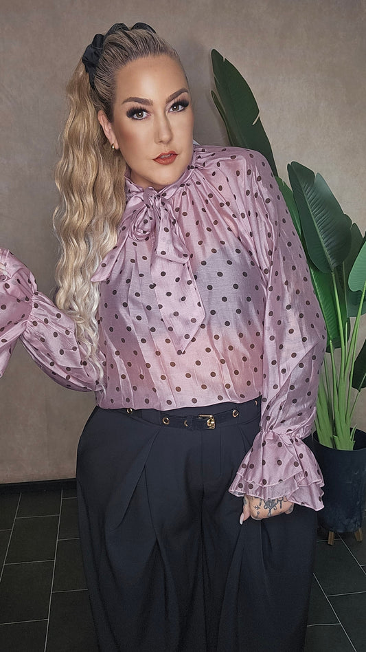 Bluse ChiffonLove Rosé