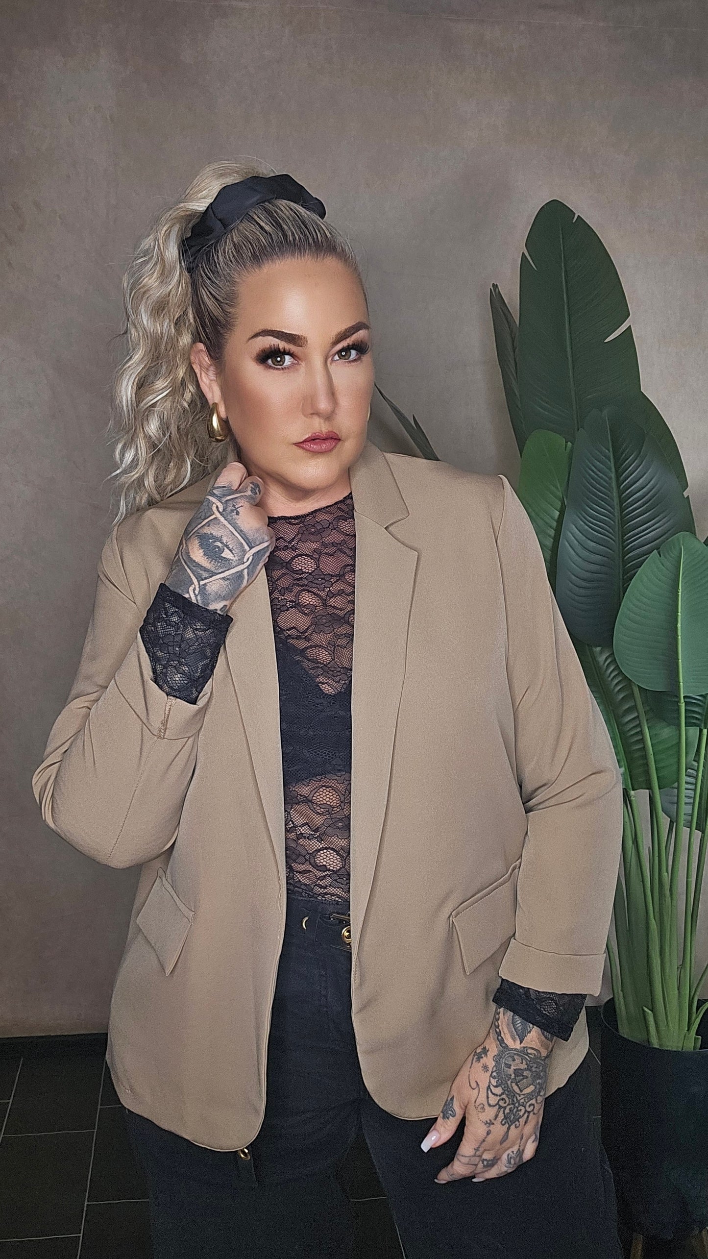 Blazer Nastja Latte Macchiato