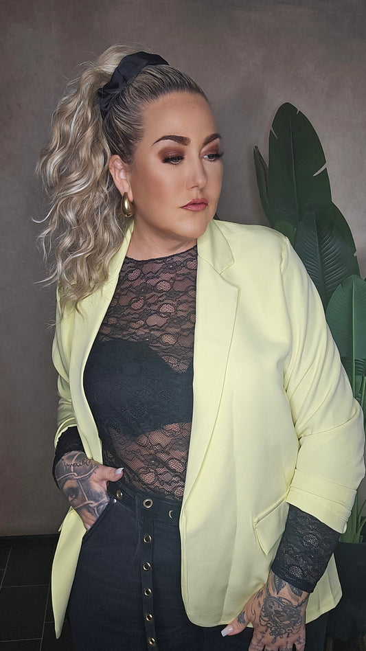 Blazer Nastja Buttergelb