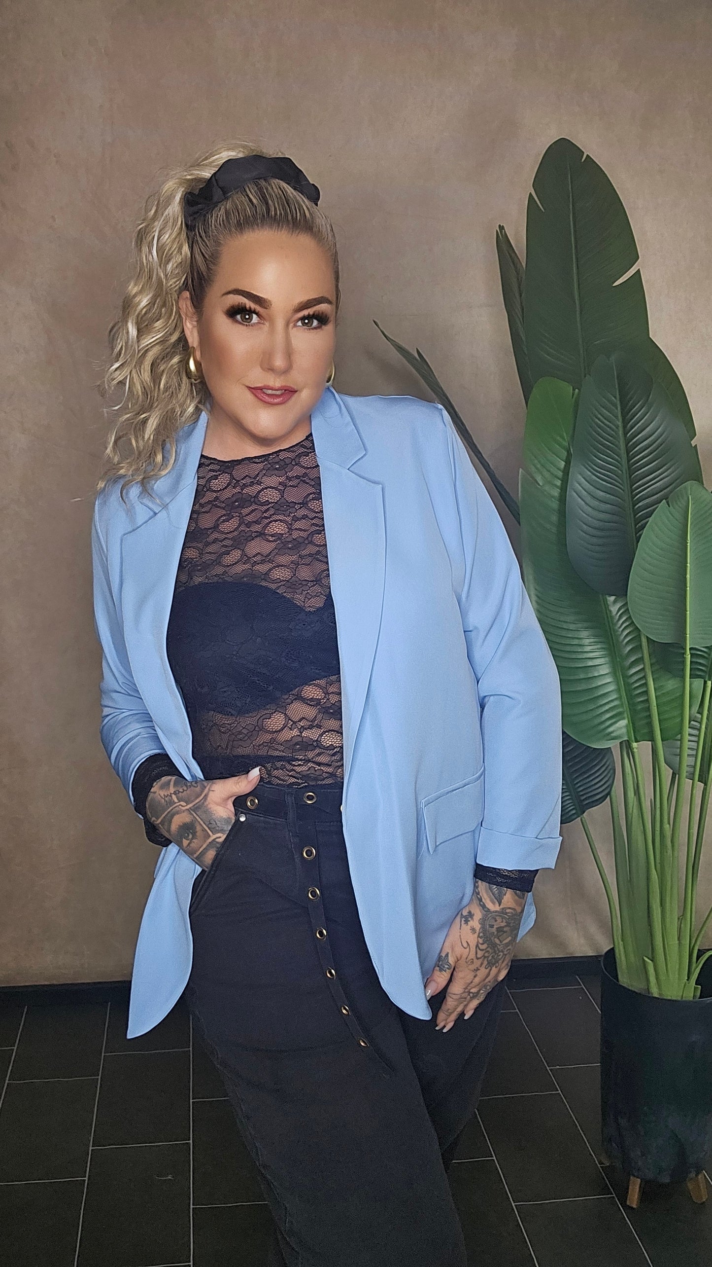 Blazer Nastja Himmelblau