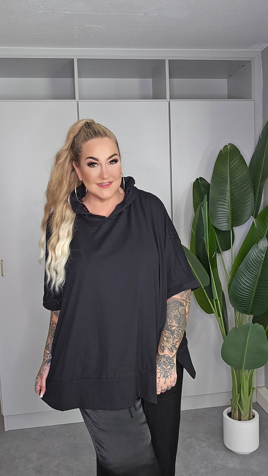 Kapuzenshirt Good Vibes Oversize