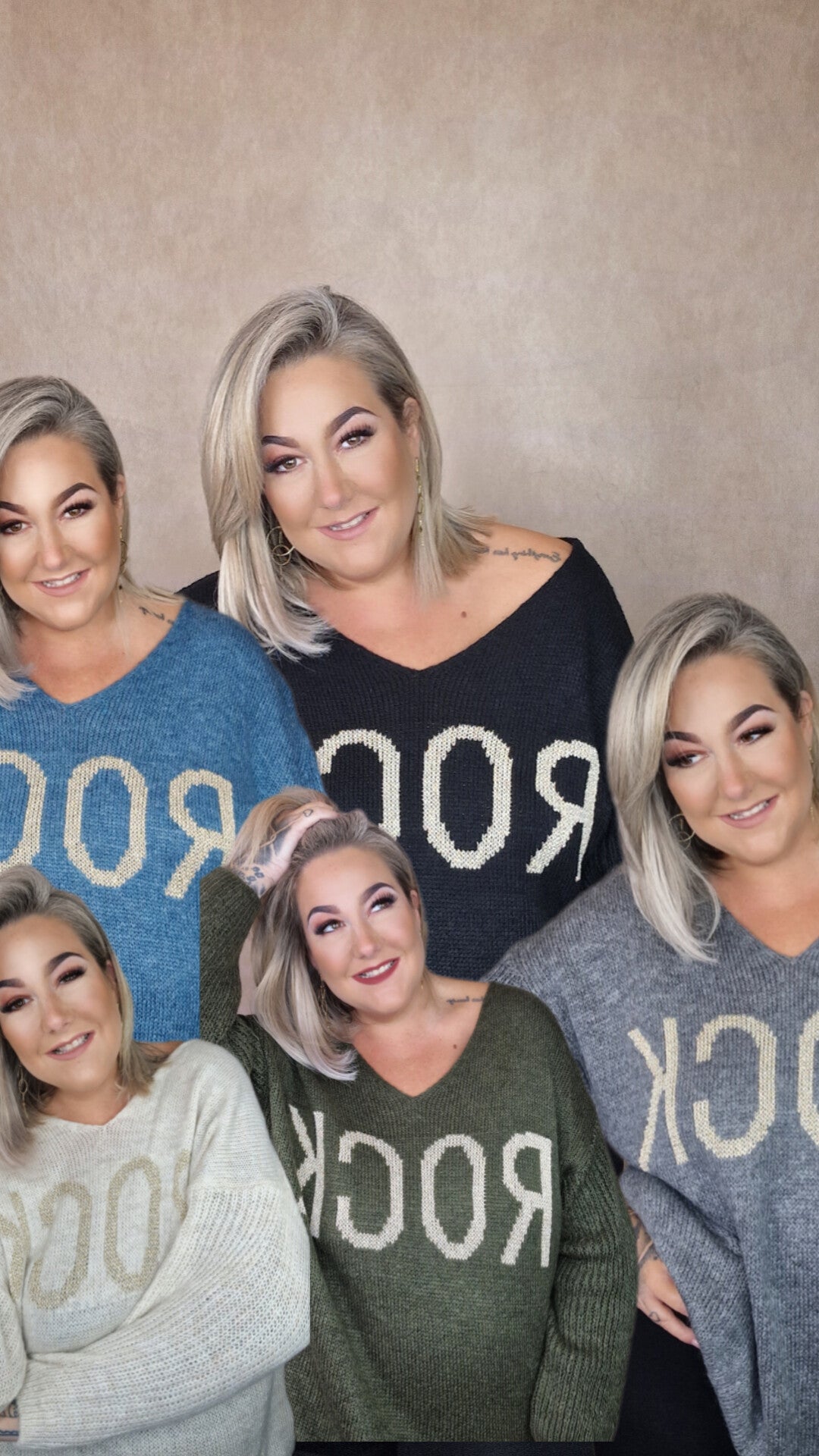 Pullover "ROCK" in vielen Farben