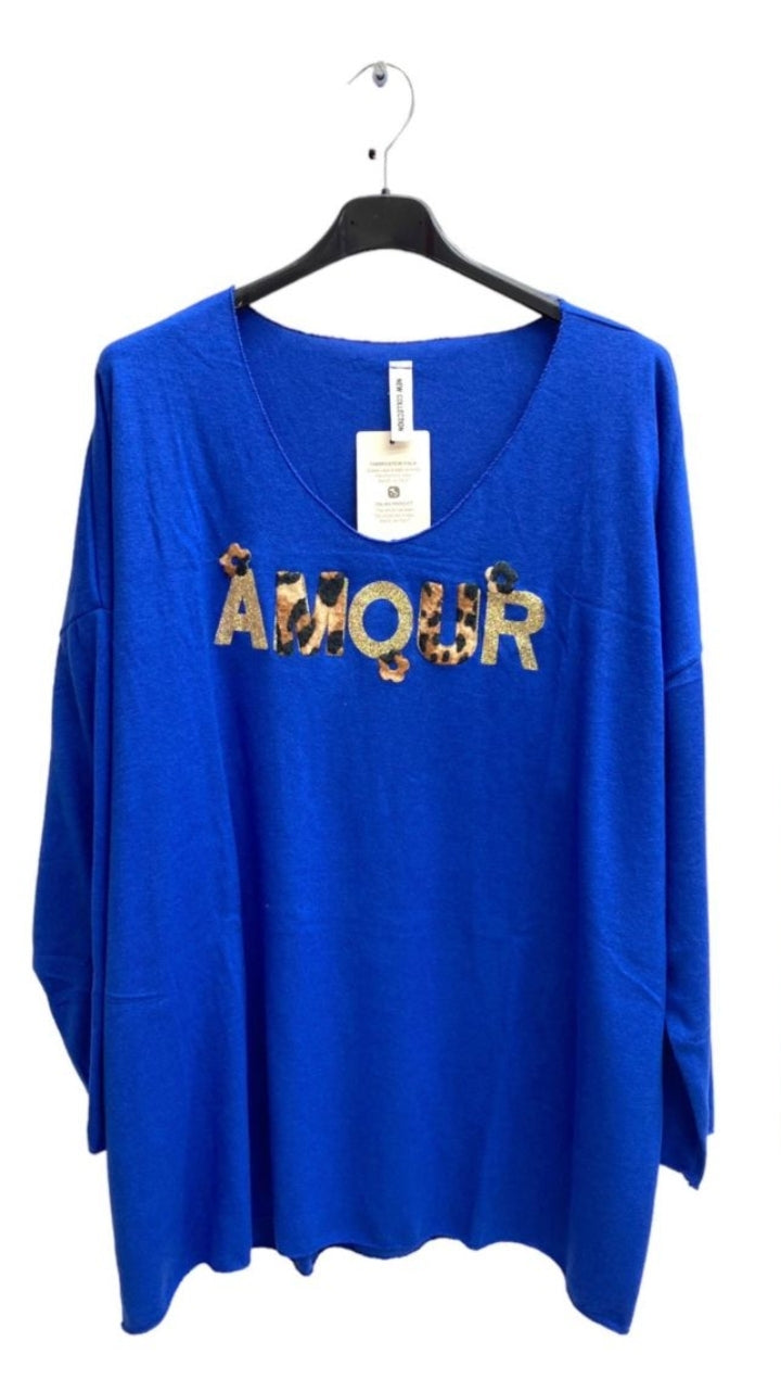 Long Shirt "AMOUR"