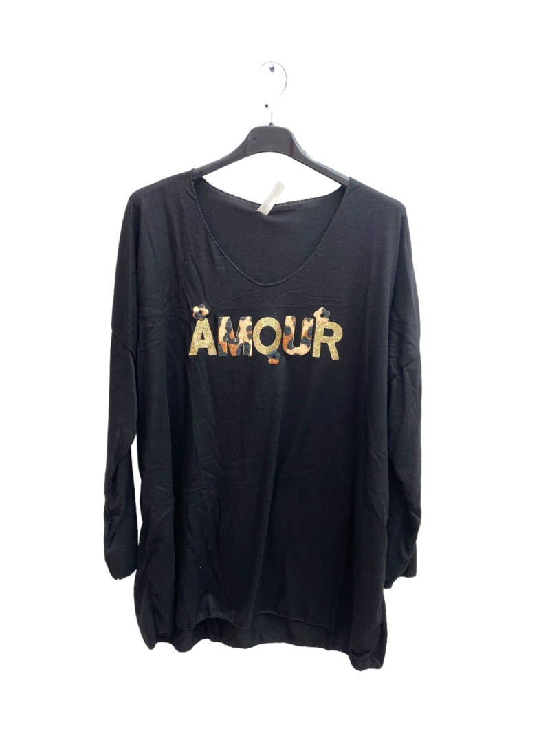 Long Shirt "AMOUR"