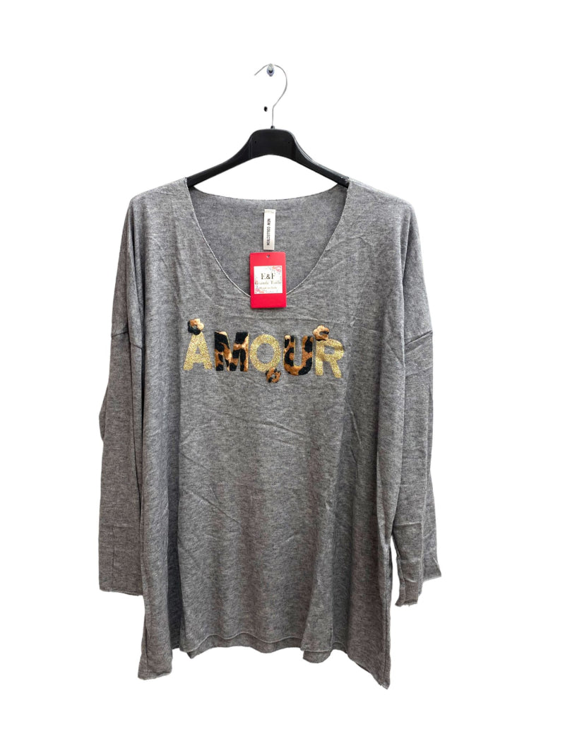 Long Shirt "AMOUR"