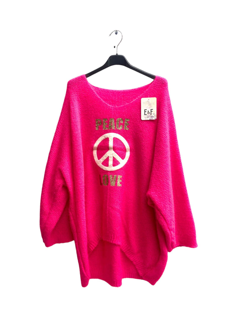 Pullover "Peace&Love"