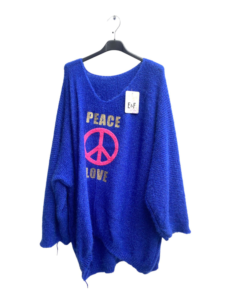 Pullover "Peace&Love"