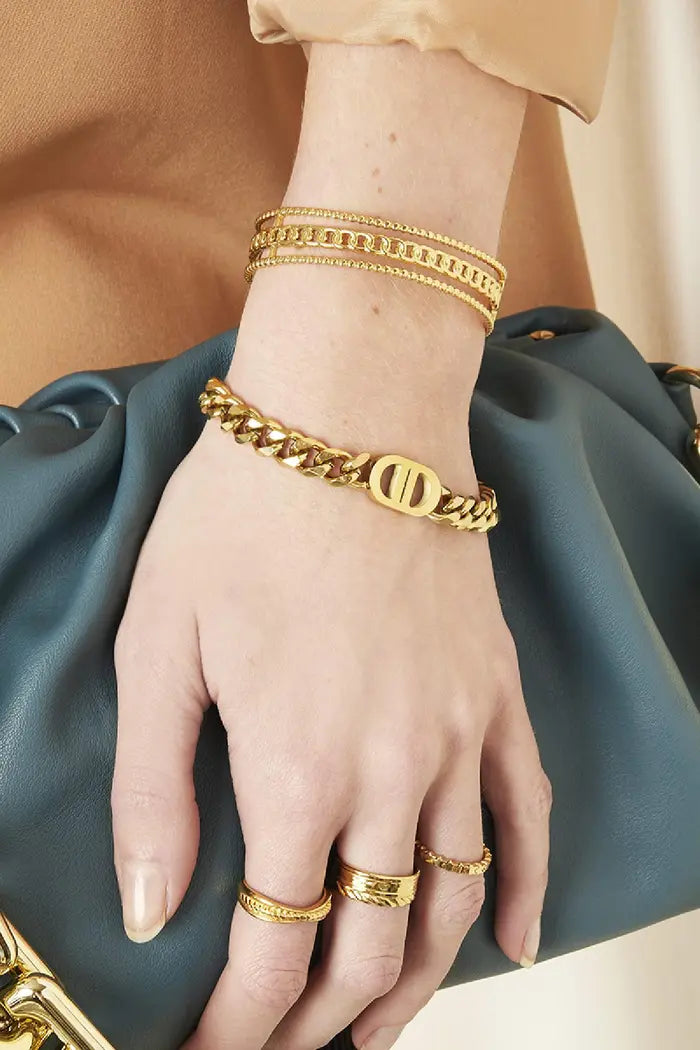 Armband "good life" Silber oder Gold