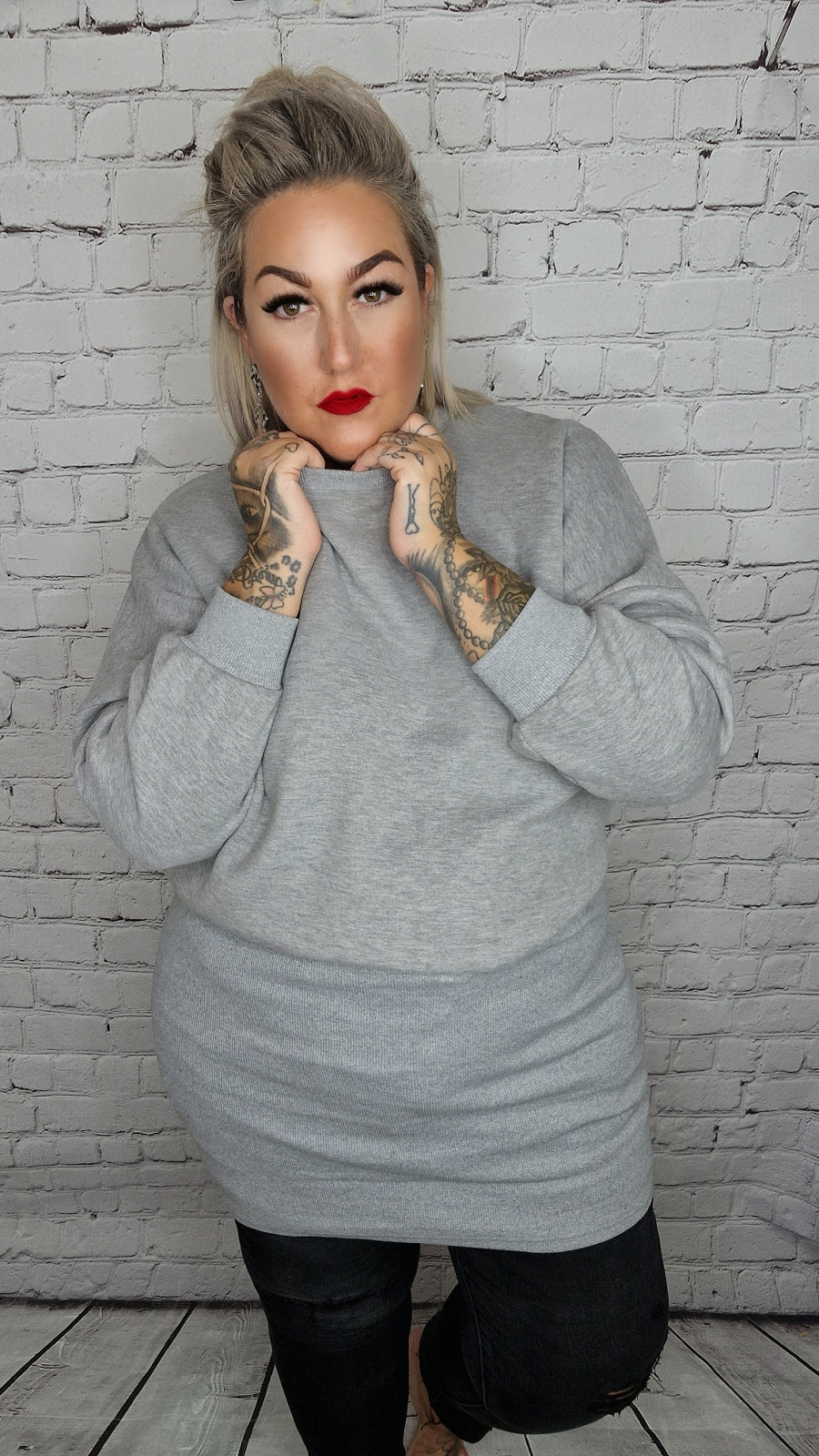 Pullover Kleid