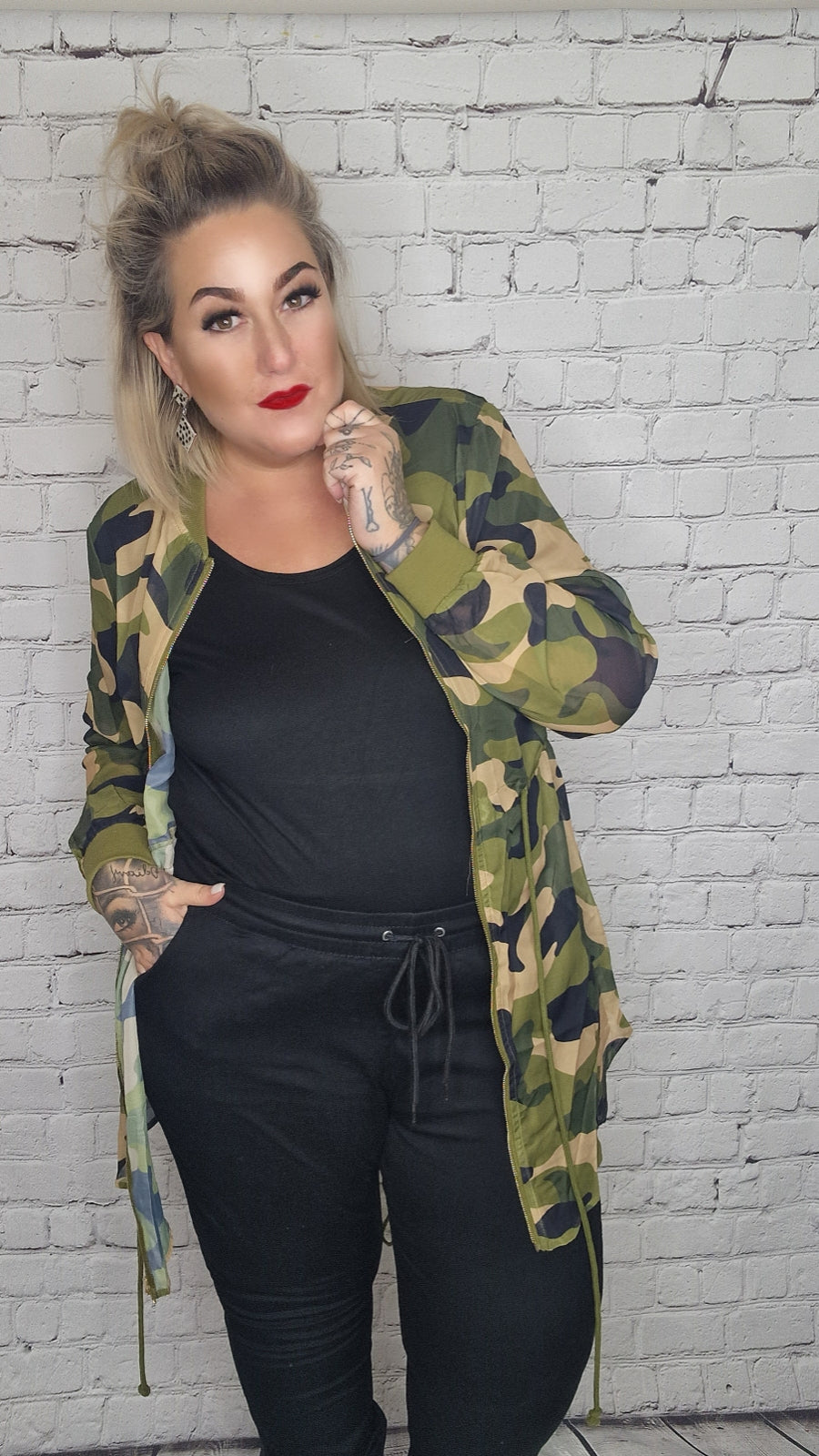 Chiffon Jacke