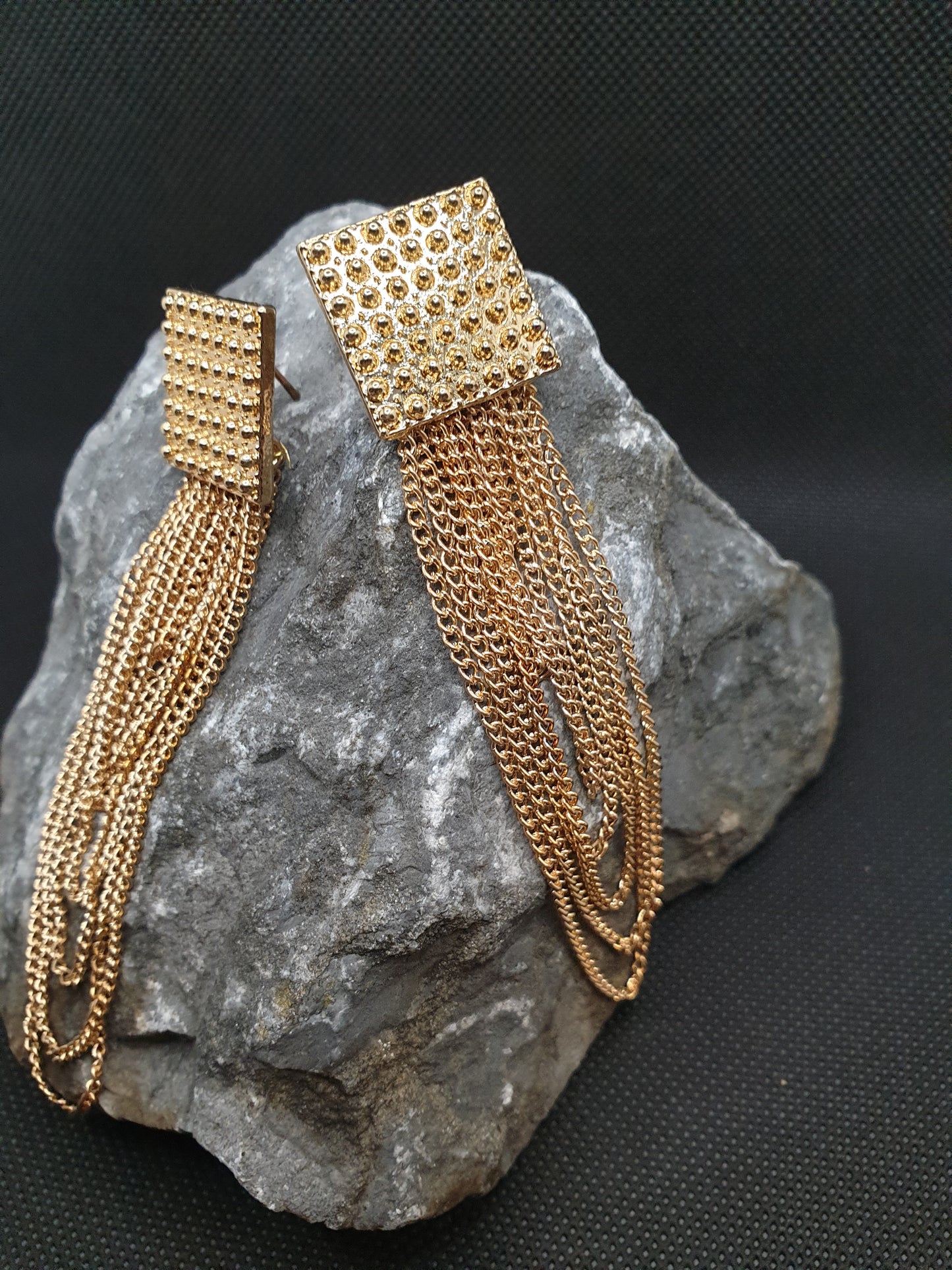Ketten Ohrringe Gold