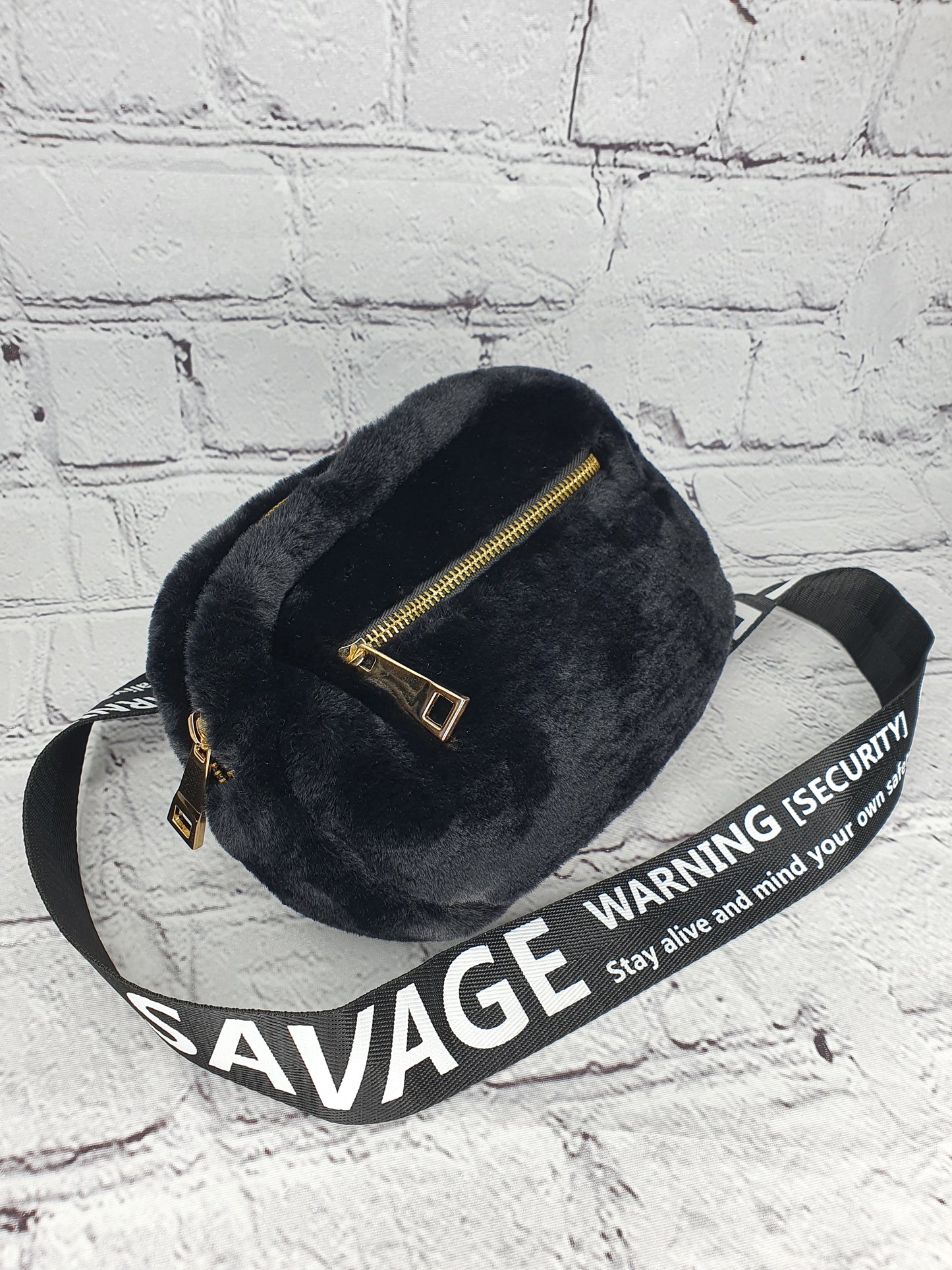 Bauchtasche aus Kunstpelz "Cutie"