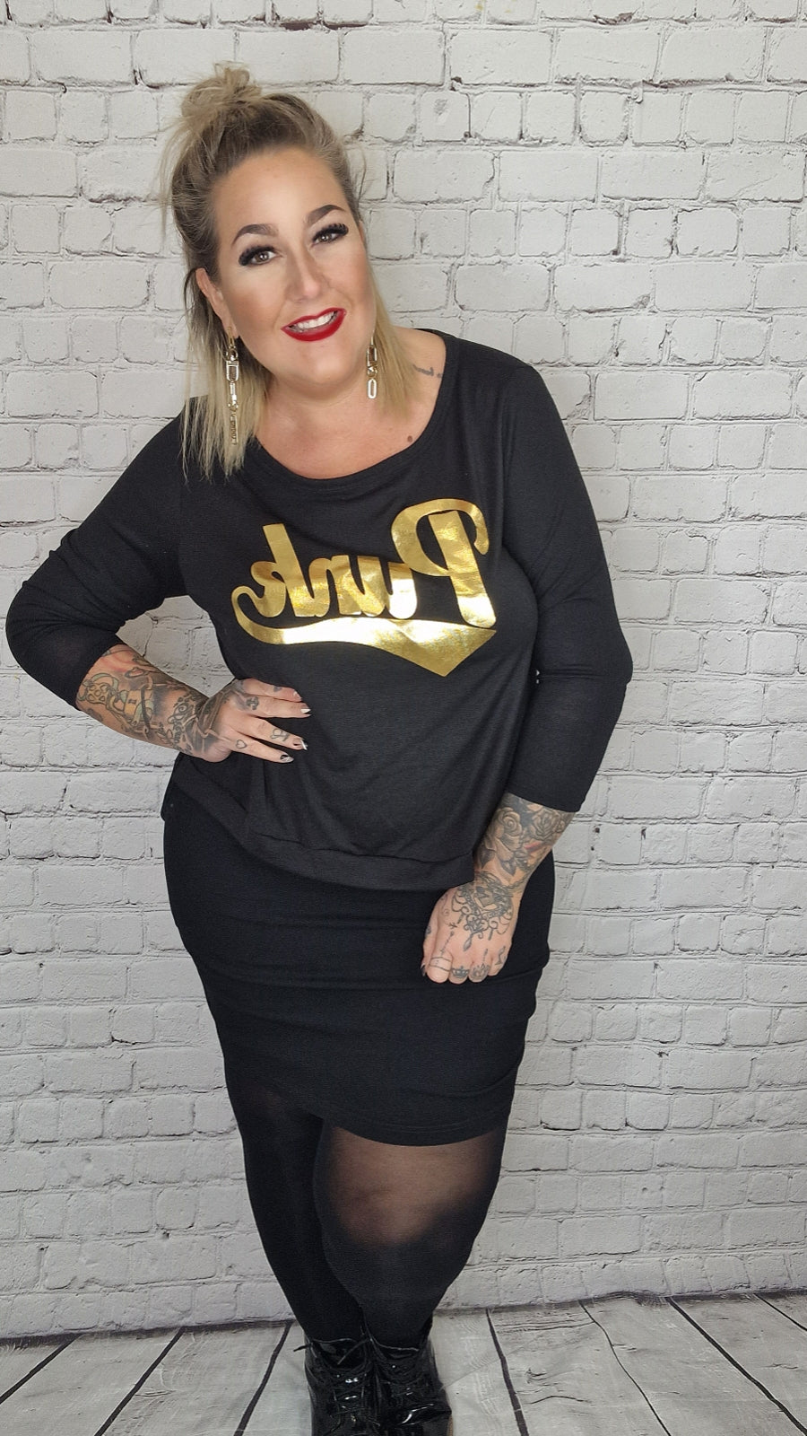Langarm Shirt "PUNK"