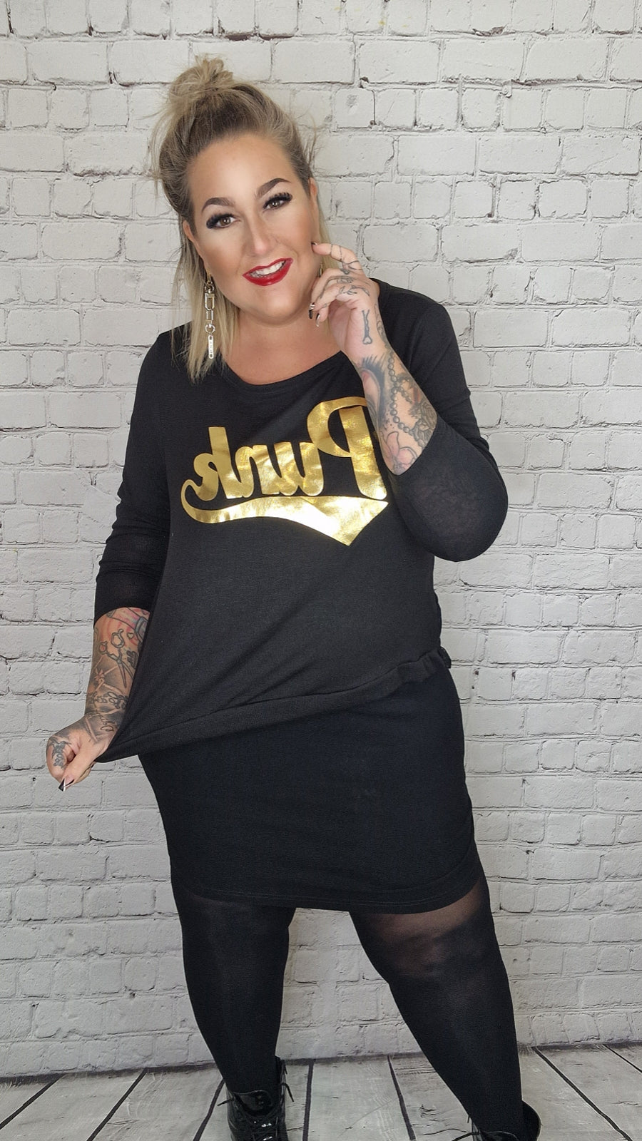 Langarm Shirt "PUNK"
