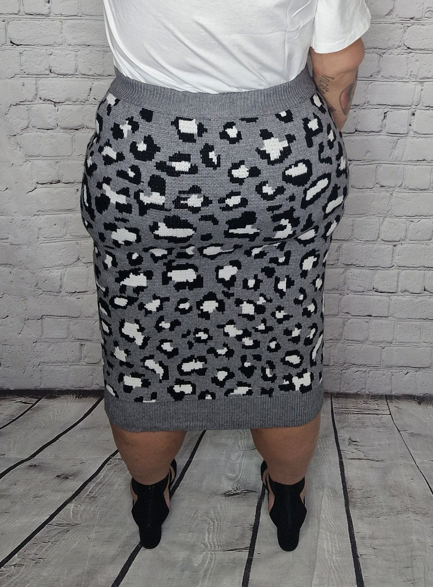 Midi Rock "Animal Print"