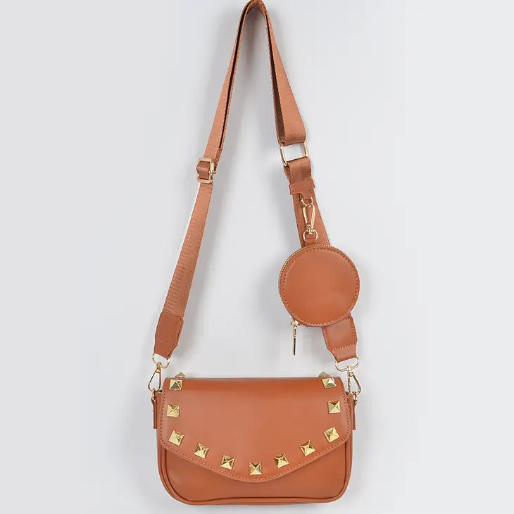 Crossbody Bag mit Nieten