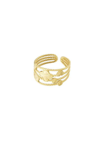 Ring "Charm"  in Gold oder Silber