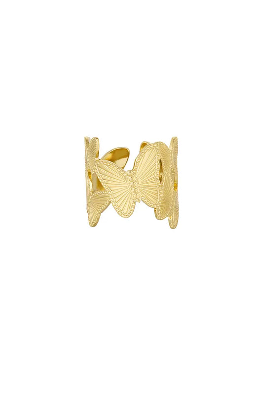 Ring "Butterfly" in gold oder Silber