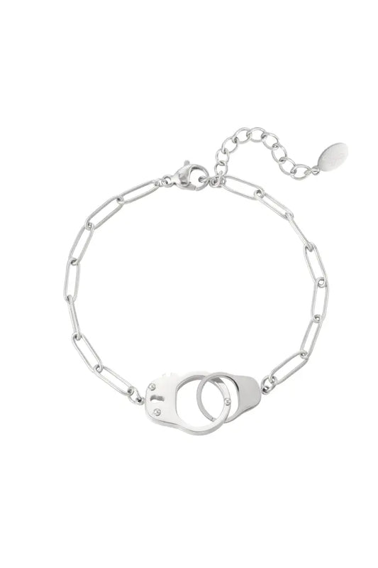 Armband "Handcuff" in Gold oder Silber