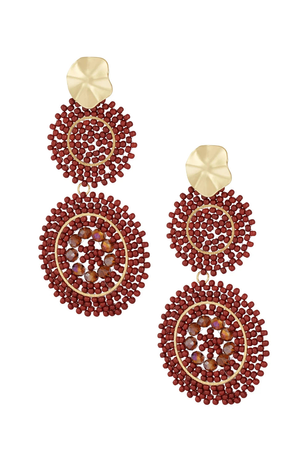 Crimson Glow Ohrringe