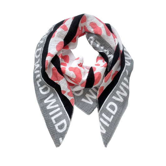 Tuch LeoLove Koralle