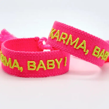 KARMA, BABY!  Statement Armband
