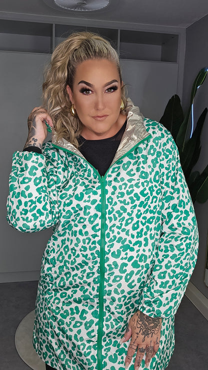 Leoparden Regenparker
