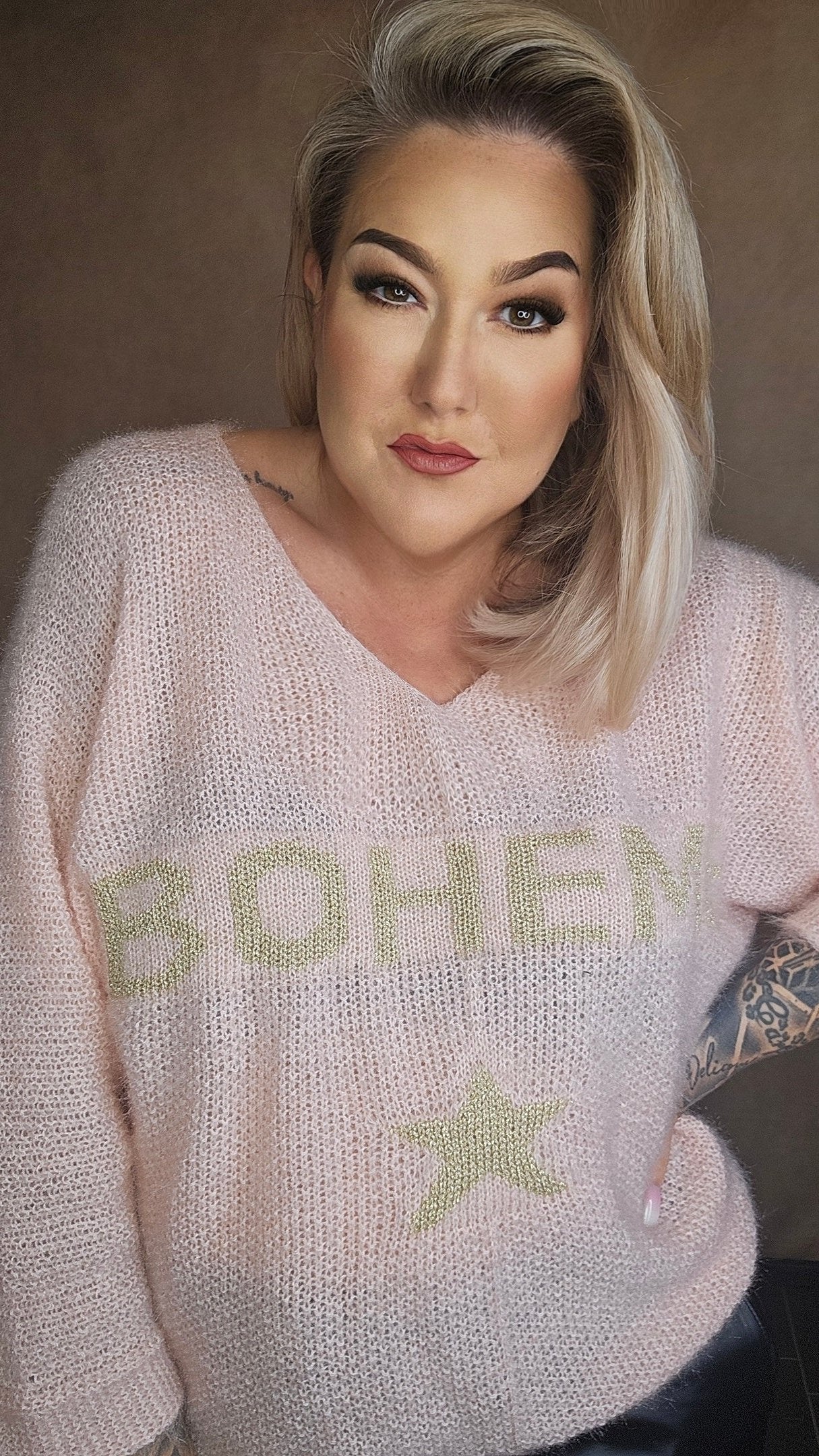 Pullover "BOHEME"  Blush