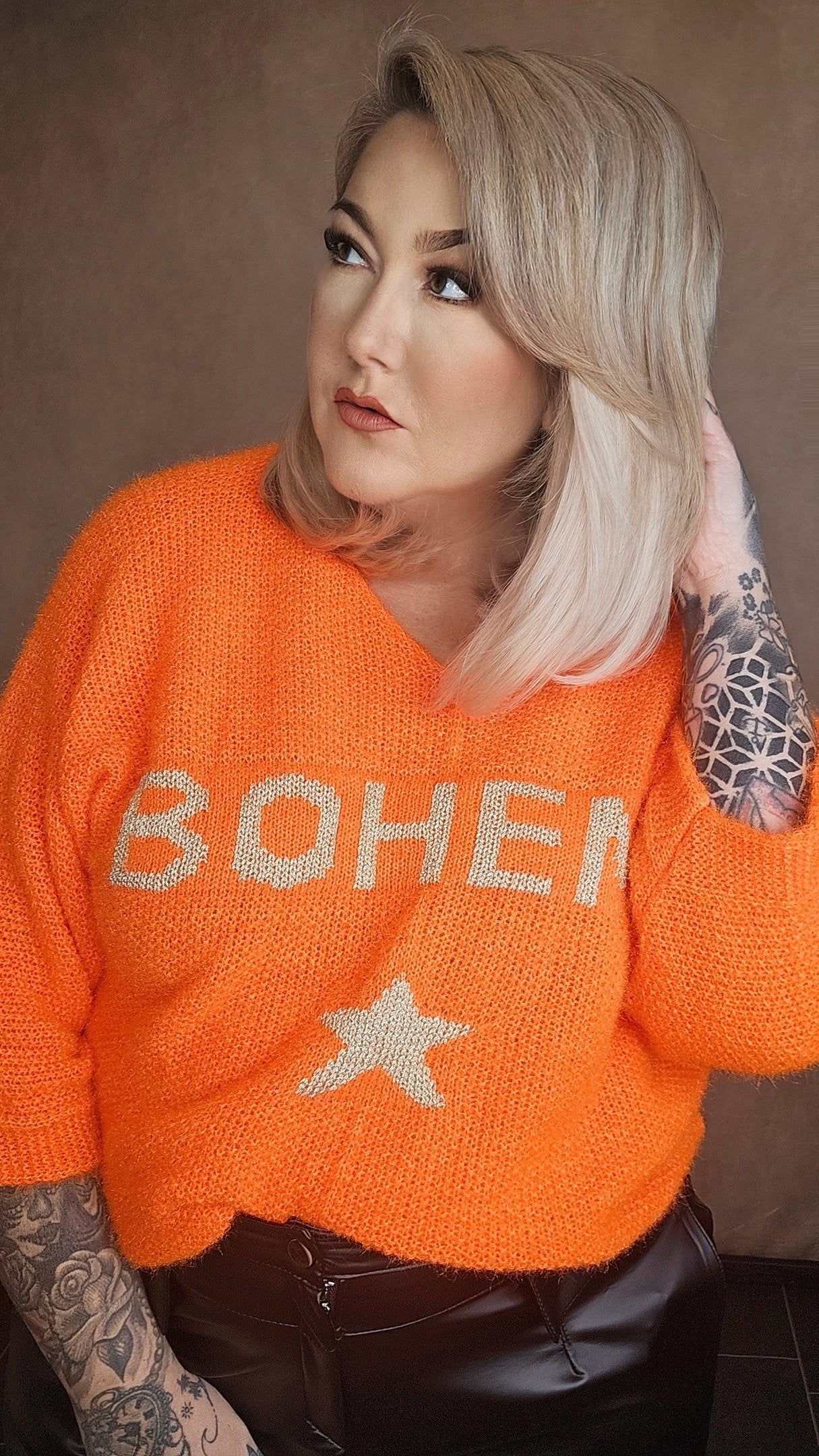 Pullover "BOHEME" Orange