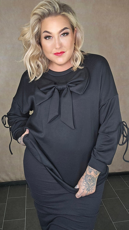 Pulllover "Ribbon" in Schwarz