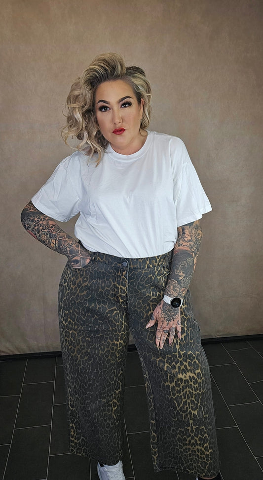 Wide Leg  Jeans Hose "STYLE - LEO"