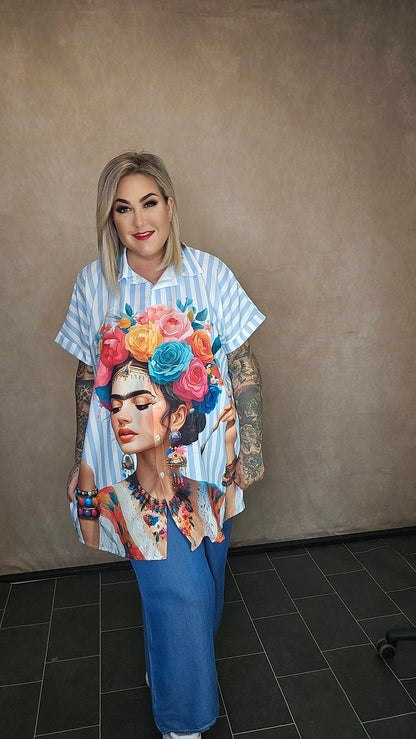 Long Bluse "Frida"