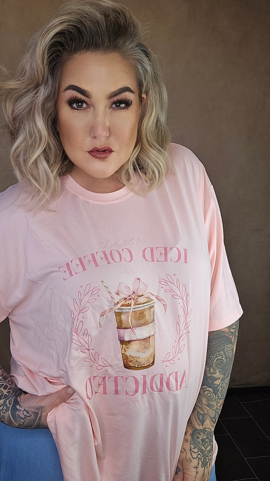 Shirt  "iced coffee"