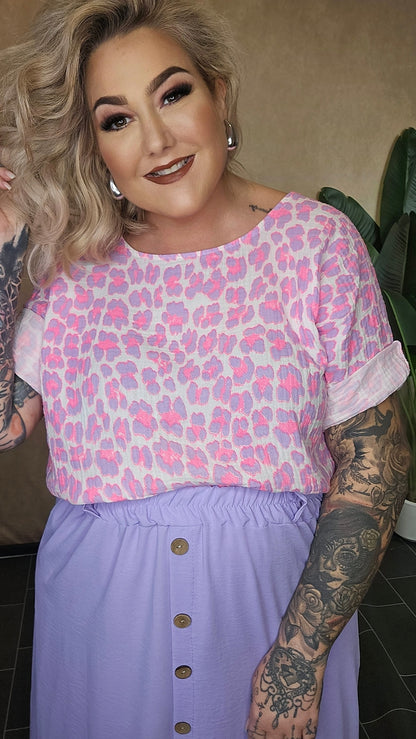 Musselin Shirt      "lilac Vibes"