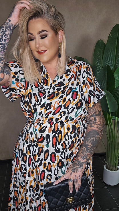 Kleid "Coloured Leo"
