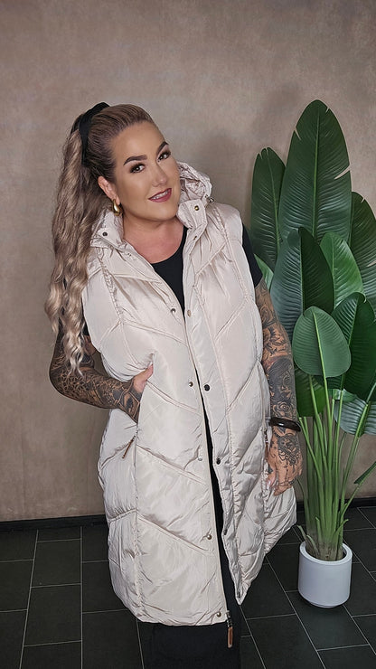 Daunenweste "milano"