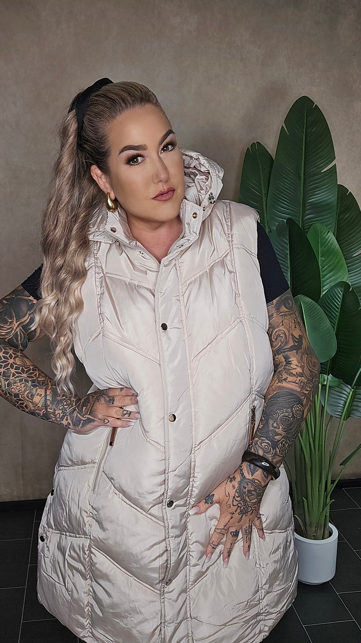 Daunenweste "milano"