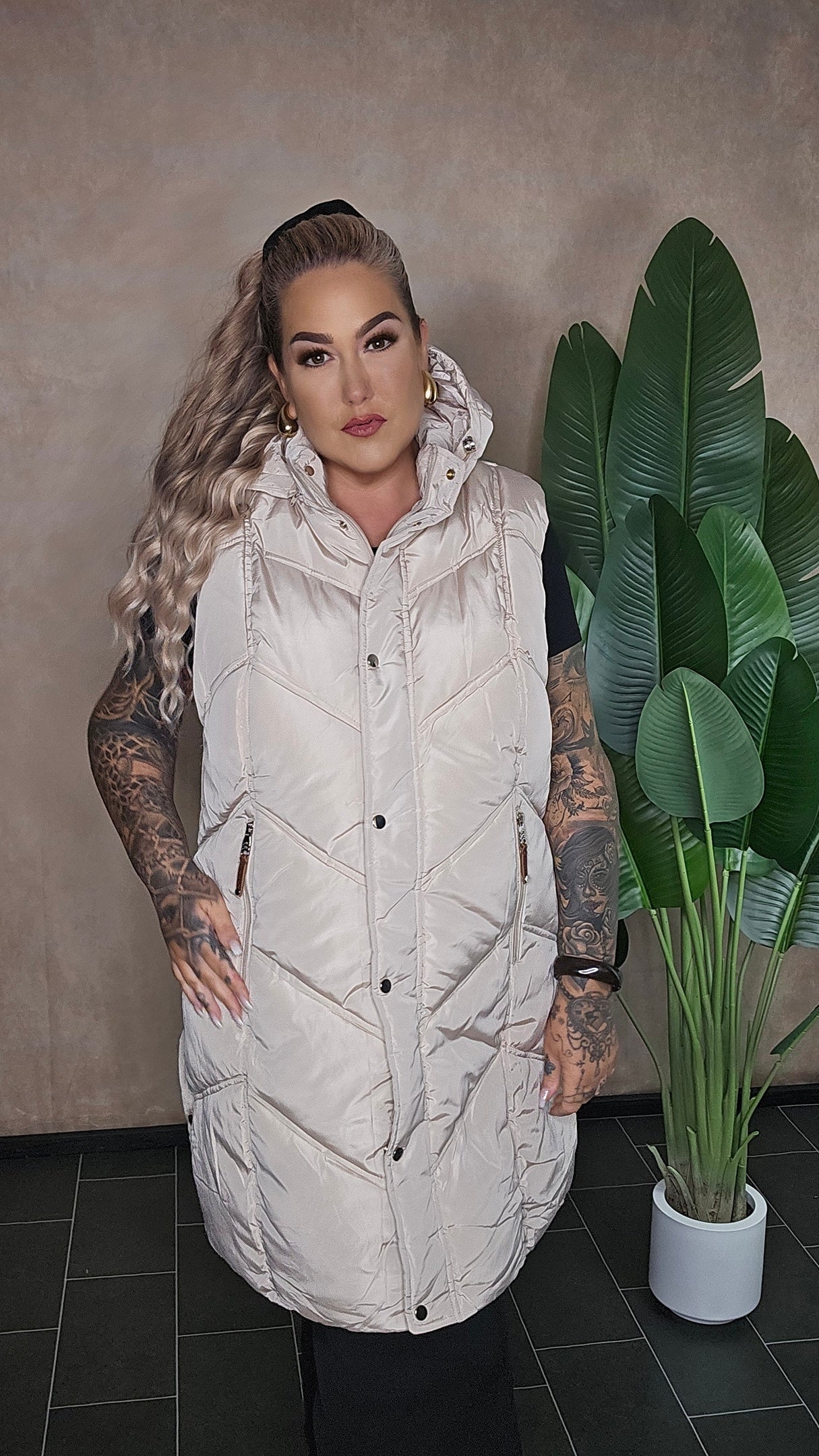 Daunenweste "milano"