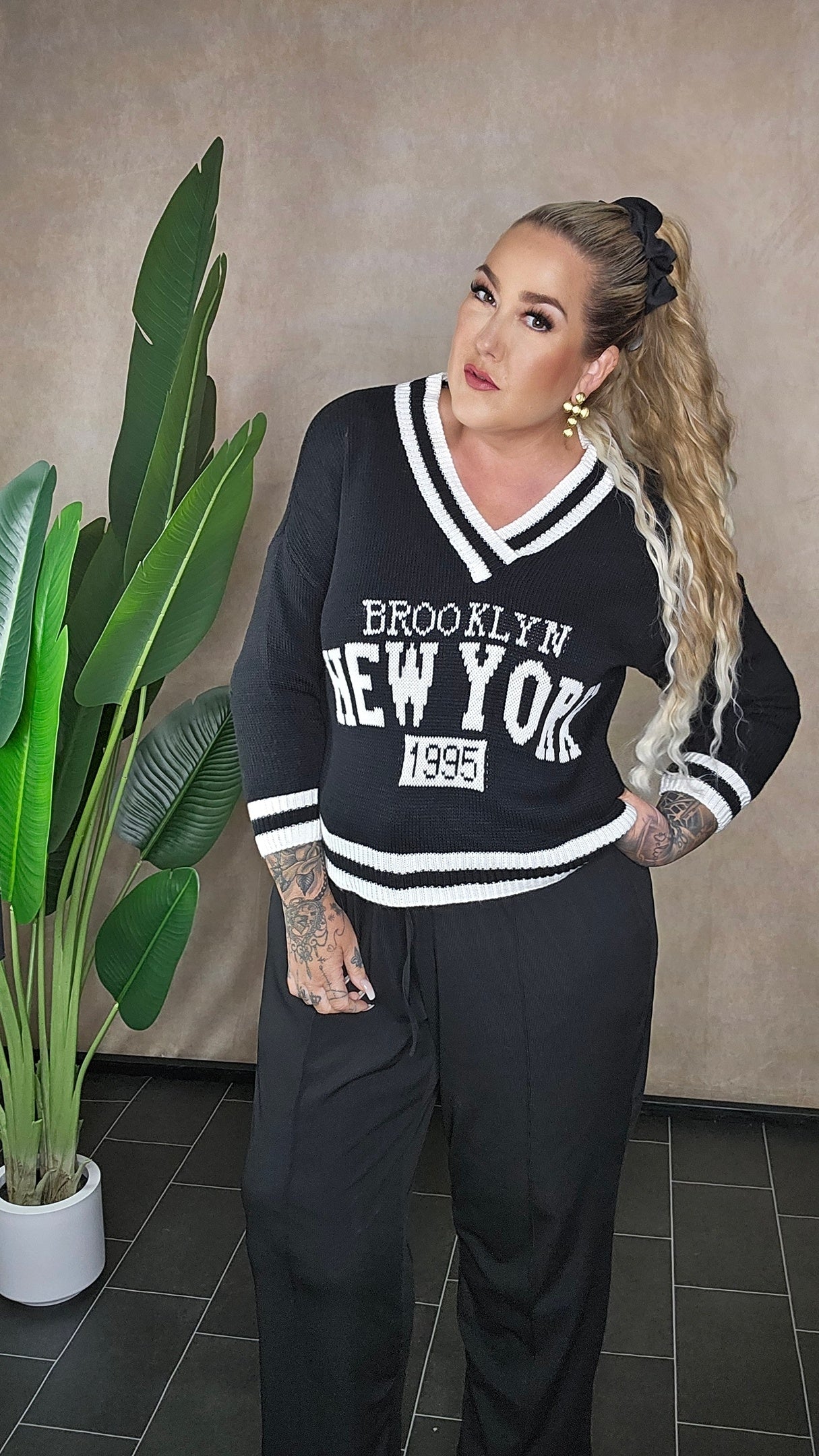Crop Pullover "Brooklyn"