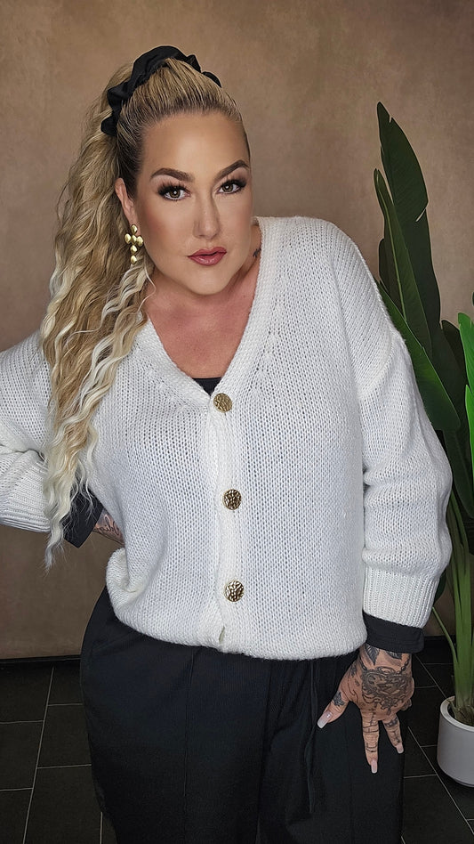 Cardigan "Snow"